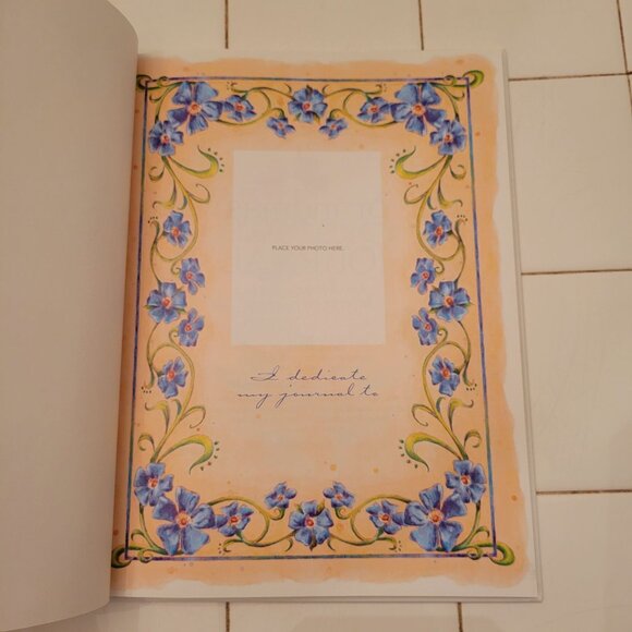 Grandmas Keepsake Journal A Book Of Memories Hopes For My Grandchild Baby Memory - Picture 4 of 12